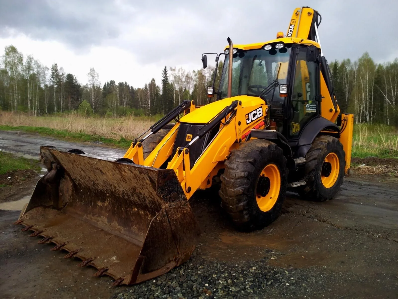 Парголово экскаватор погрузчик в аренду. Jcb 4cx