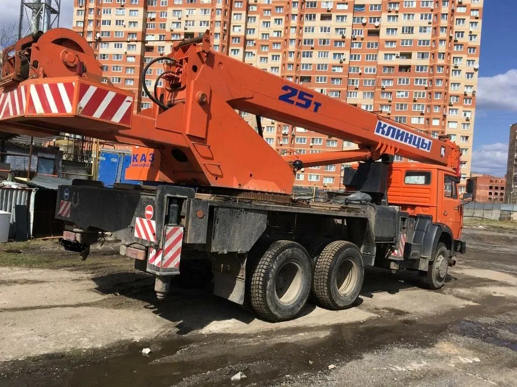 Автокран 25т 21м в Горелово