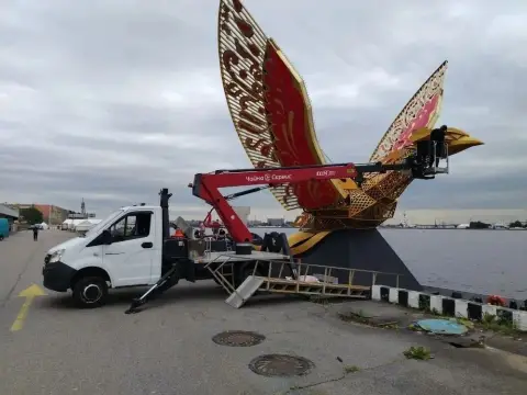 Аренда и услуги автовышки 18м, 250 кг в Кудрово