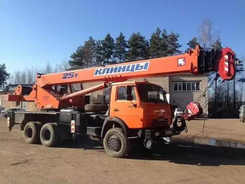 Аренда крана Коммунар. Кран 25т и 32т Коммунар