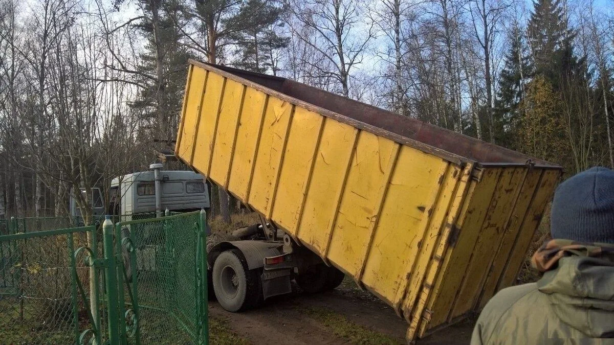 Колпино вывезти мусор