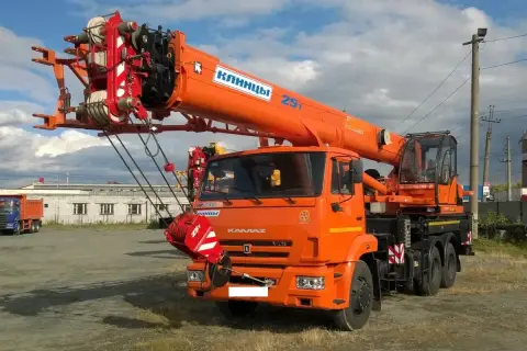 Аренда крана Гатчина. Кран 25, 32 тонны Гатчина