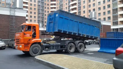 Белоостров вывоз мусора самосвал, пухто